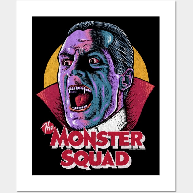 Monster Squad, Cult Classic, 80s Wall Art by PeligroGraphics